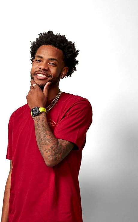 Nixon Heat Digital Black Square Dial Unisex Watch | A13205154-00 | Time Watch Specialists