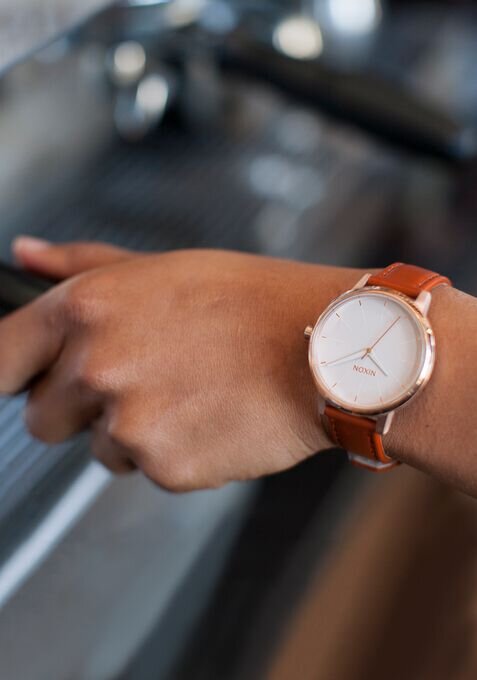 Nixon Kensington Leather Women's Watch | Time Watch Specialists