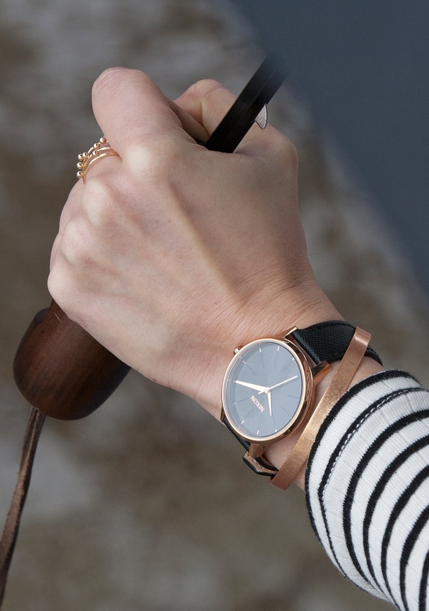 Nixon Kensington Leather Women's Watch | Time Watch Specialists