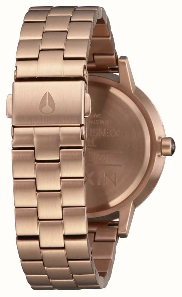 Nixon Kensington Rose Gold / Olive Sunray | A0995102-00 | Time Watch Specialists