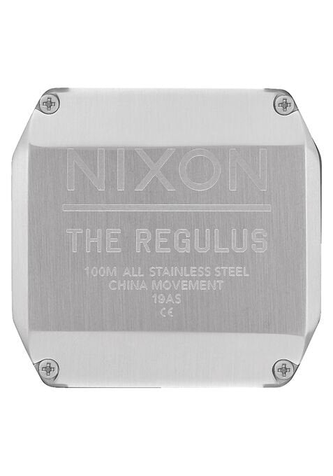 NIXON Regulus Black Dial and Black Steel Bracelet 46mm Men's Watch | A1268001 - 00 | TIME Watches