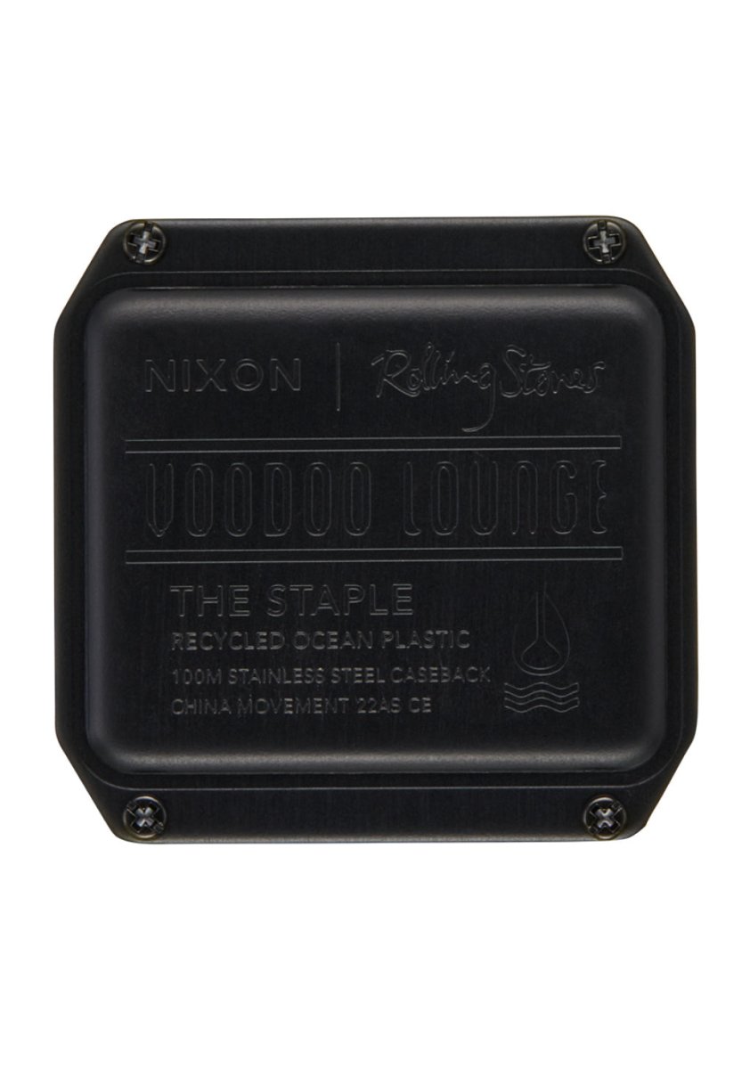 NIXON Rolling Stones Staple Unisex Watch | Yellow / Black | Time Watch Specialists