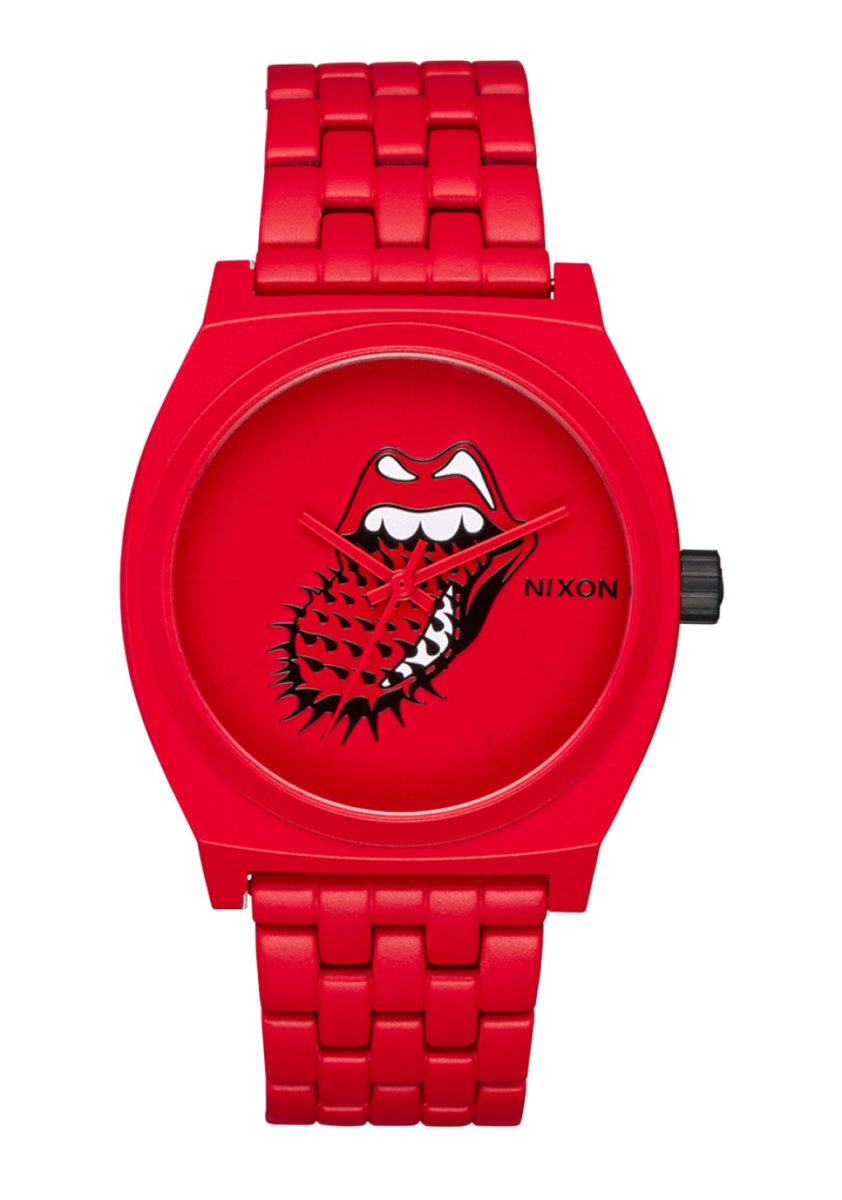 NIXON Rolling Stones Time Teller All Red | Time Watch Specialists