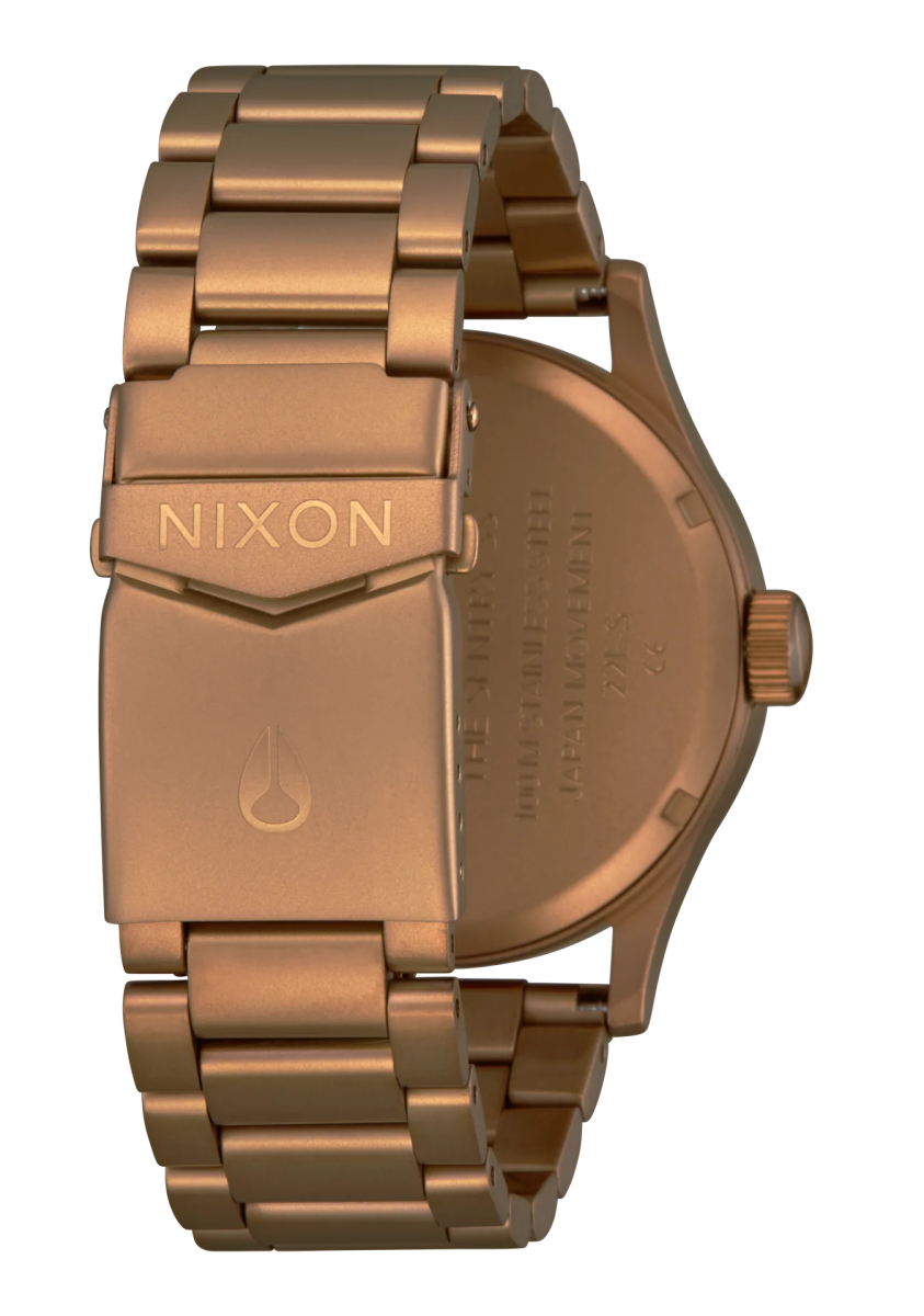 Nixon Sentry Black Dial Stainless Steel Unisex Watch | A3565145-00 | Time Watch Specialists