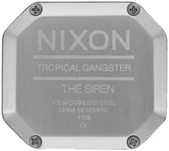 Nixon Siren Tortoise Digital Black Strap Unisex Watch | A12102882-00 | Time Watch Specialists