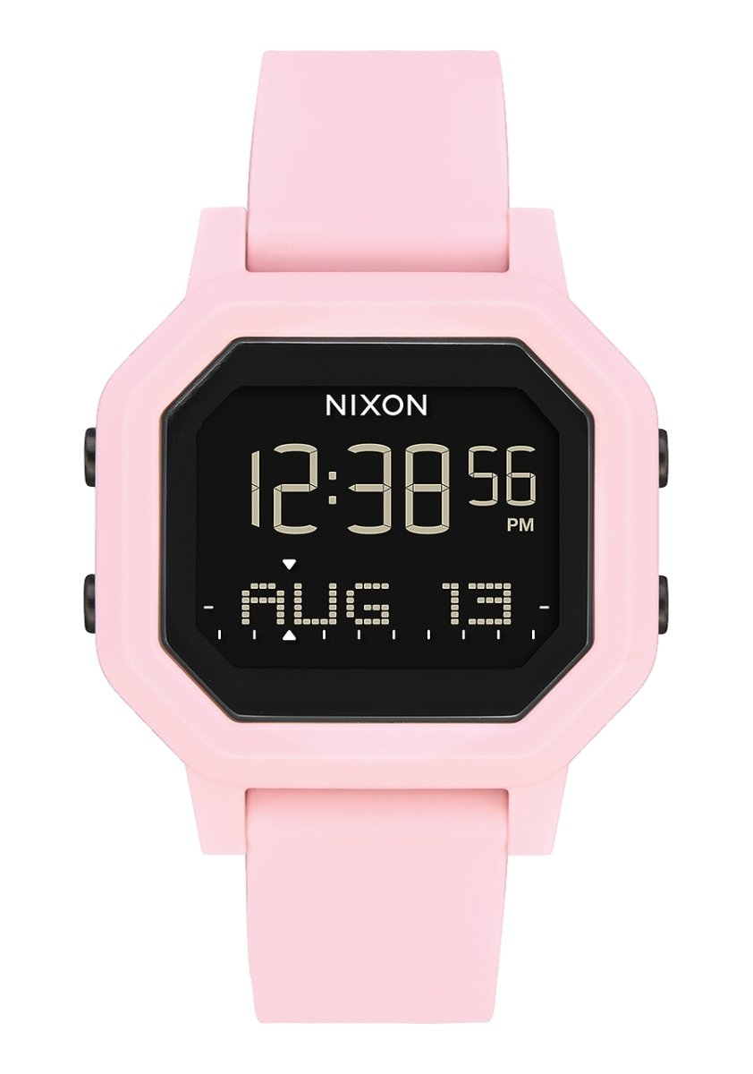 NIXON Siren Digital Black Dial and Black Rubber Women's Watch | A13113154 - 00 | TIME Watches