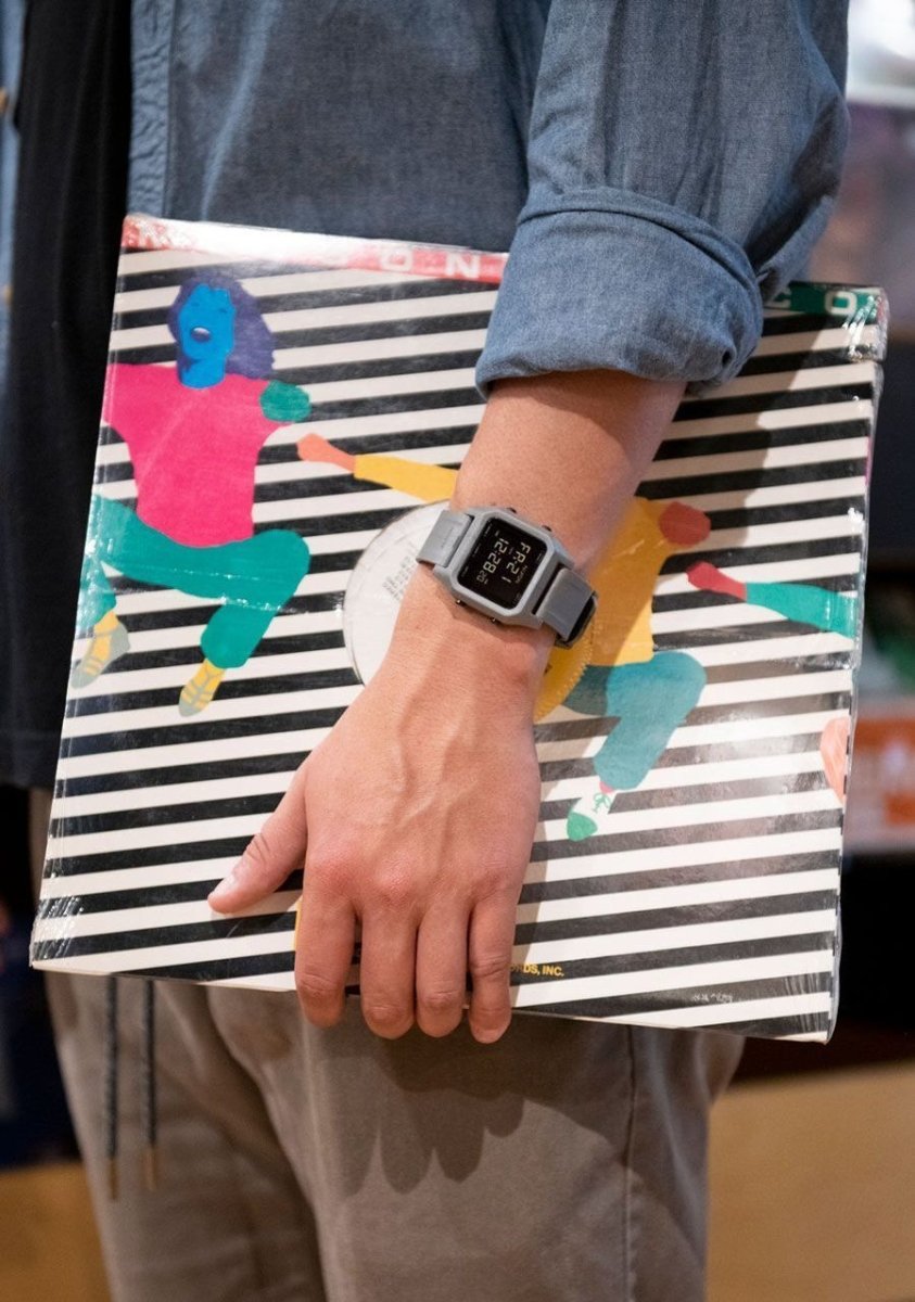 NIXON Staple Black Dial and Black Rubber 36mm Women's Watch - view 10