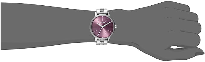 Nixon The Kensington Purple Dial Stainless Steel Woman's Watch | A0992157-00 | Time Watch Specialists