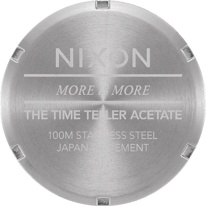 Nixon Time Teller Acetate Unisex Watch | A3275103-00 | Time Watch Specialists