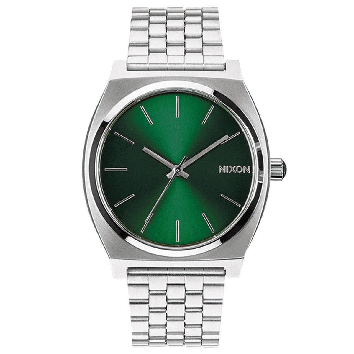 Nixon Time Teller Green Sunray with Stainless Steel Bracelet Unisex Watch | A045-1696-00 | Time Watch Specialists