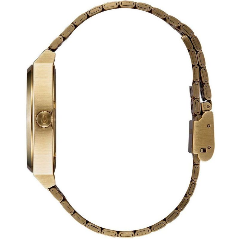 NIXON Time Teller Stainless Steel Black Dial Unisex Watch | A0455164-00 | Time Watch Specialists