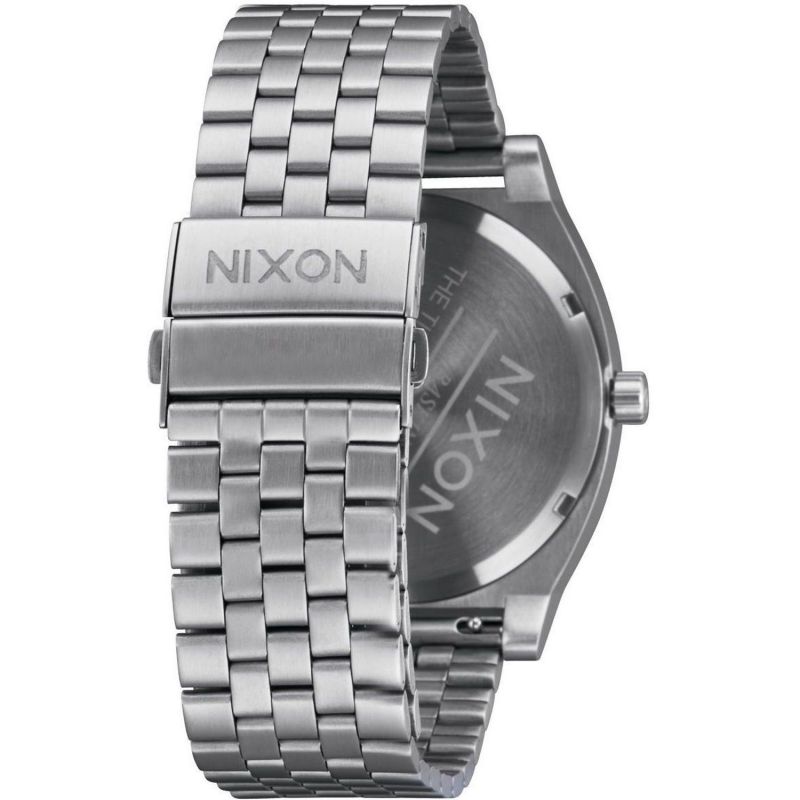 NIXON Time Teller Black Dial and Black Steel Bracelet 40mm Unisex Watch | A13695172 - 00 | TIME Watches
