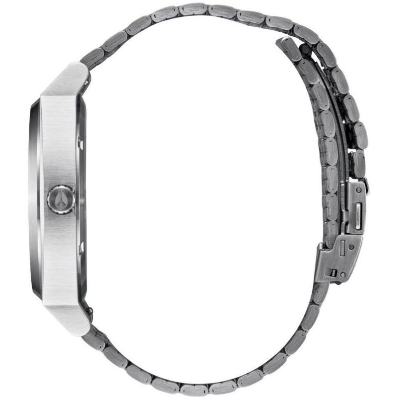 NIXON Time Teller Black Dial and Black Steel Bracelet 40mm Unisex Watch | A13695172 - 00 | TIME Watches