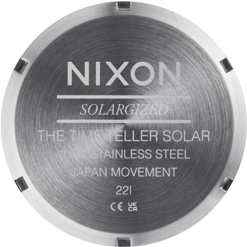 Nixon Time Teller Stainless Steel Unisex Watch | A13695172-00 | Time Watch Specialists