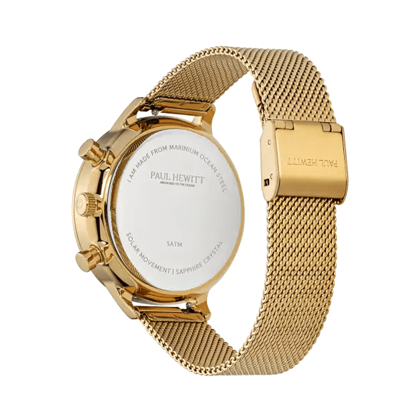 Paul Hewitt Oceanpulse Gold Blue Women's Watch | PH-W-0303 | Time Watch Specialists