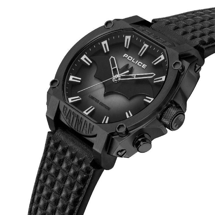Police 'FOREVER BATMAN' Edition Black Case Men's Watch | PEWGD0022601 | Time Watch Specialists