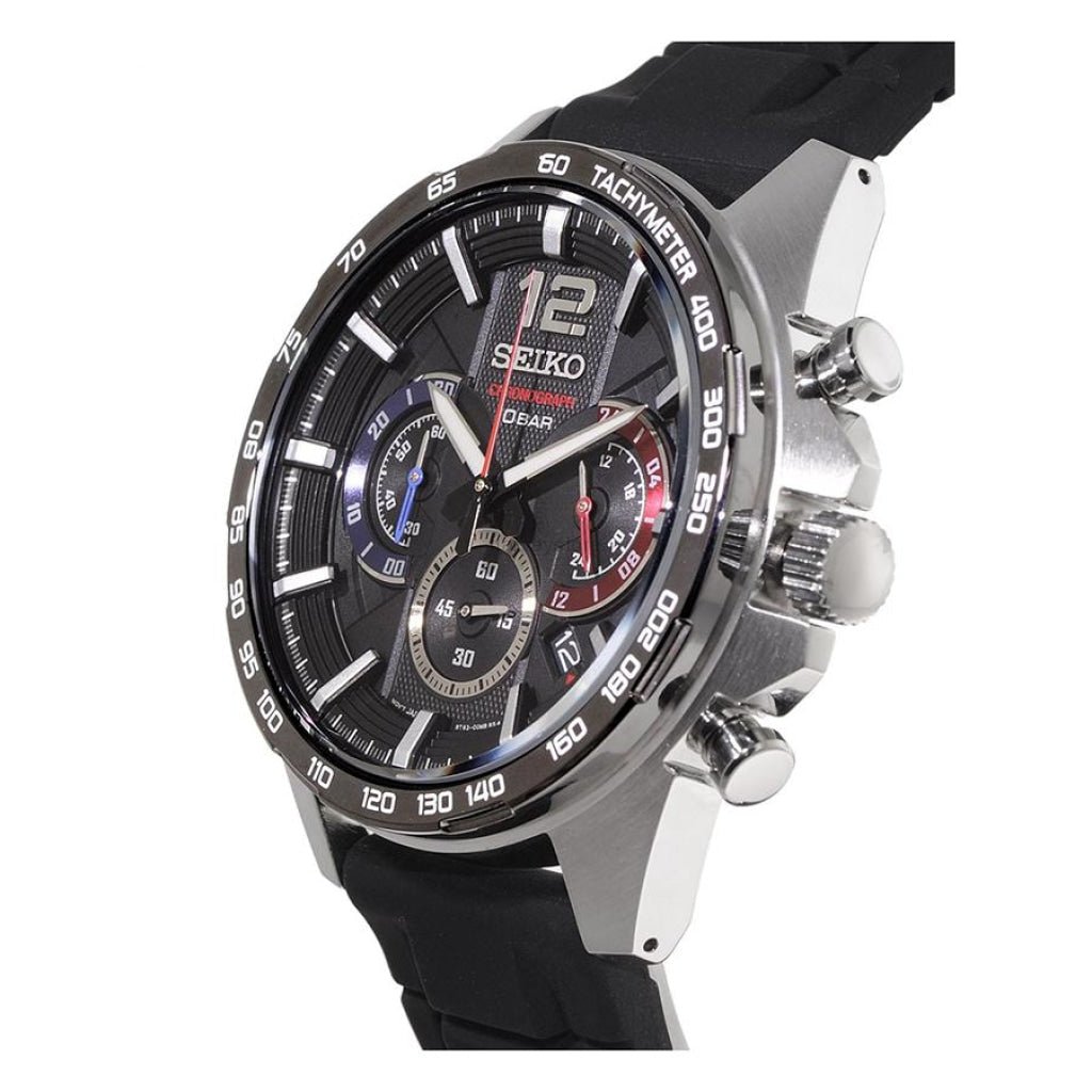 Seiko Chronograph 100M Mens Watch - SSB347P1 | Time Watch Specialists