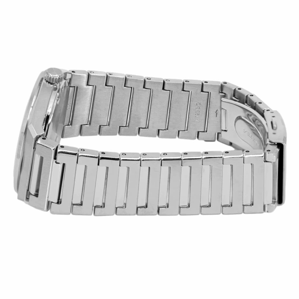 Seiko White Dial Silver Stainless Steel Strap Men's Watch | SUR553P1 | Time Watch Specialists