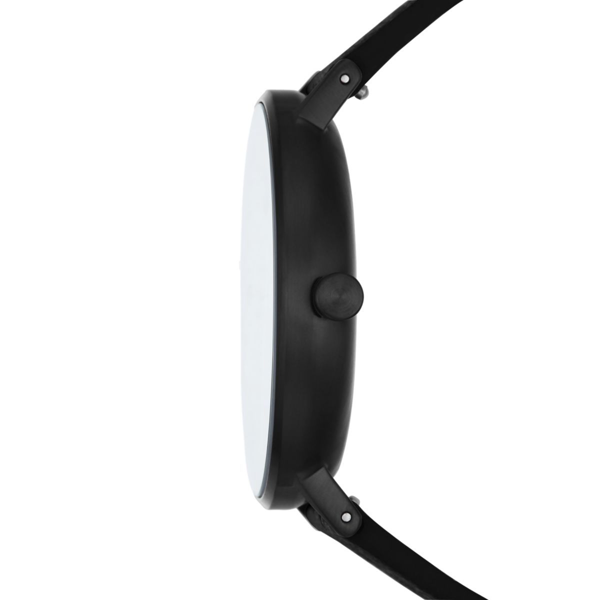 Skagen Aaren Naturals Three - Hand Black Leather Alternative Made With Mulberry Women's Watch | SKW6727 | TIME Watches