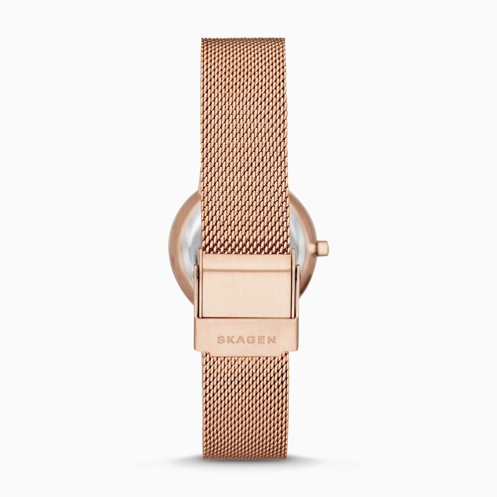 Skagen Ancher Rose Gold Stainless Steel Round Women's Watch | SKW7201 | TIME Watches