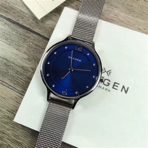 Skagen Anita Silver/Steel Round Stainless Steel Mesh Women's Watch - SKW2307 | Time Watch Specialists