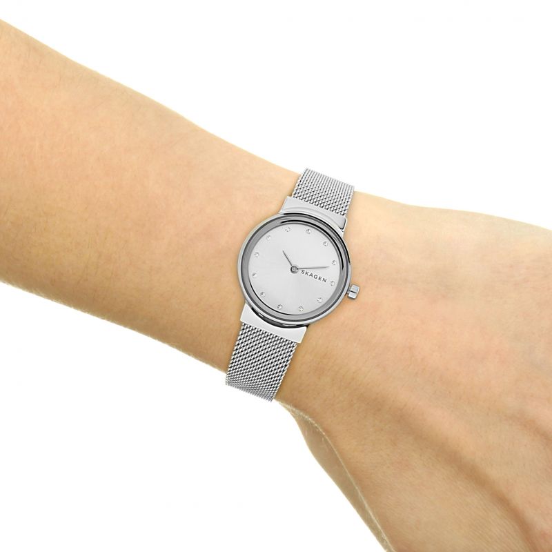 Skagen Freja Lille Steel Mesh Women's Watch- SKW2715 | Time Watch Specialists