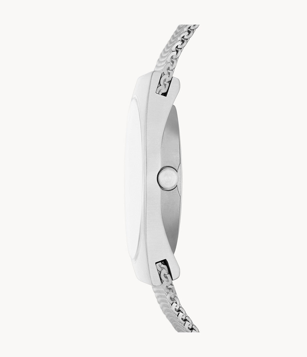 Skagen Grenen Lille Solar - Powered Stainless Steel Mesh Women's Watch | SKW3080 | TIME Watches