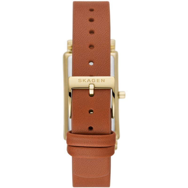 Skagen Hagen Brown Leather Woman's Watch | SKW3097 | Time Watch Specialists