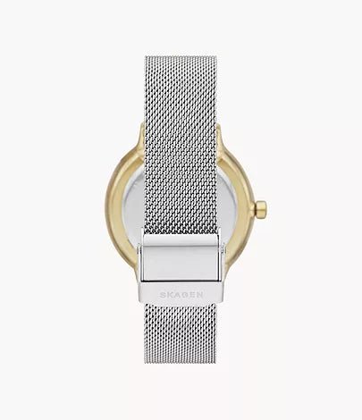 Skagen Riis Three-Hand Silver-Tone Woman's Watch | SKW2912 | Time Watch Specialists