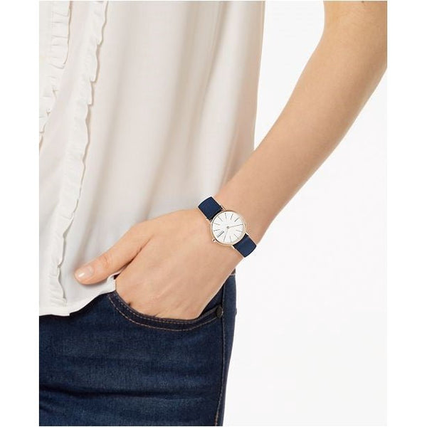 Skagen Signatur Rose Gold Round Leather Women's Watch | SKW2838