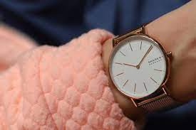 Skagen Signatur Rose Gold Round Stainless Steel Women's Watch - SKW2784 | Time Watch Specialists