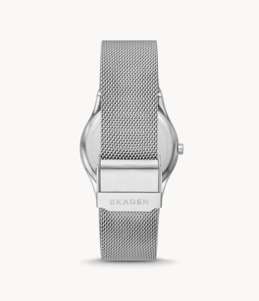 Skagen Sol Solar - Powered Silver Stainless Steel Mesh Women's Watch | SKW3024 | TIME Watches