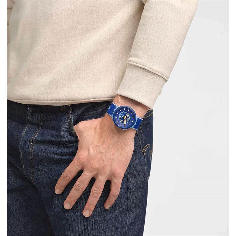 Swatch BOUNCING BLUE Men's Watch | SB05N105 | TIME Watches