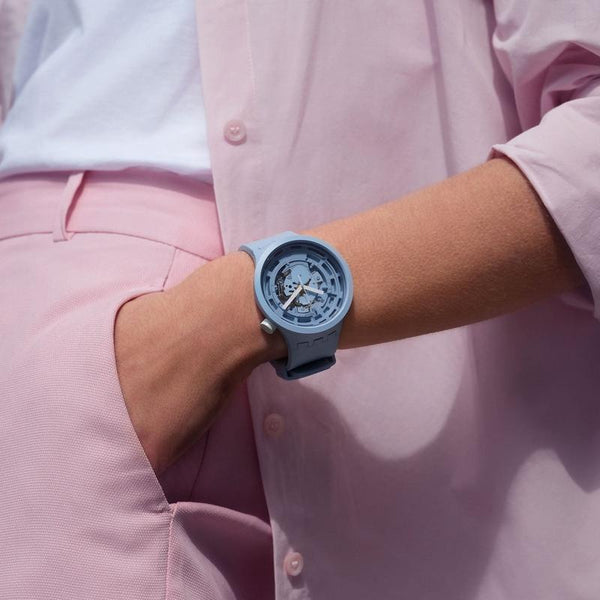 Swatch C-BLUE Unisex Watch | SB03N100