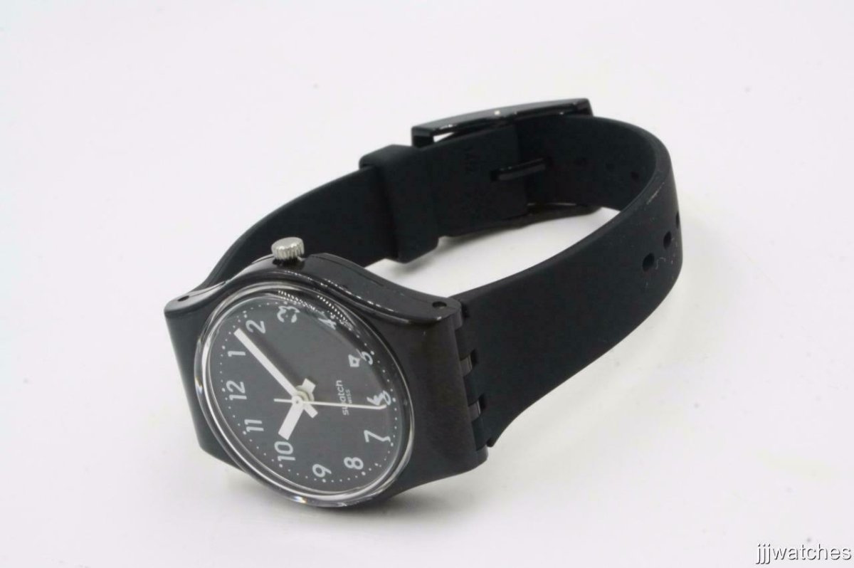 Swatch Lady Black Single Women's Watch - LB170E | Time Watch Specialists