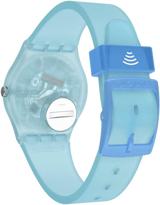 Swatch Lightblue Pay! Blue Woman's Watch | SVHS100-5300 | Time Watch Specialists
