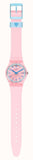 Swatch PINK PAY! Pink Semi-Transparent Strap Unisex Watch | SVHP100-5300 | Time Watch Specialists