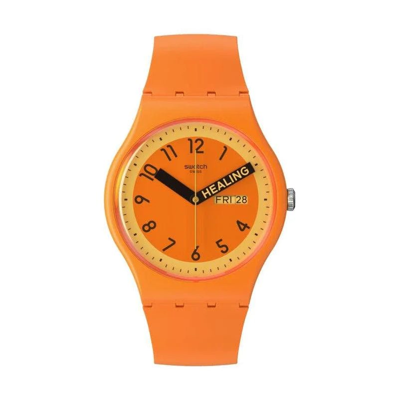 Swatch Proudly Orange Pride Unisex Watch | SO29O700 | Time Watch Specialists