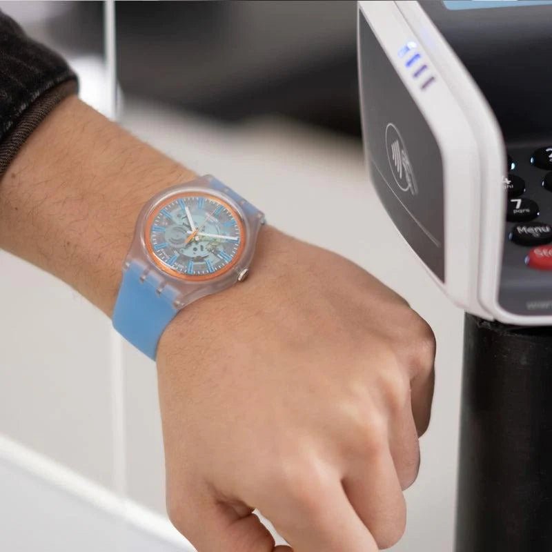 Swatch SEA PAY! Unisex Watch | SVIK102-5300 | Time Watch Specialists