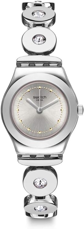 Swatch Time Swiss Quartz Stainless Steel Women's Watch | YSS317G | Time Watch Specialists