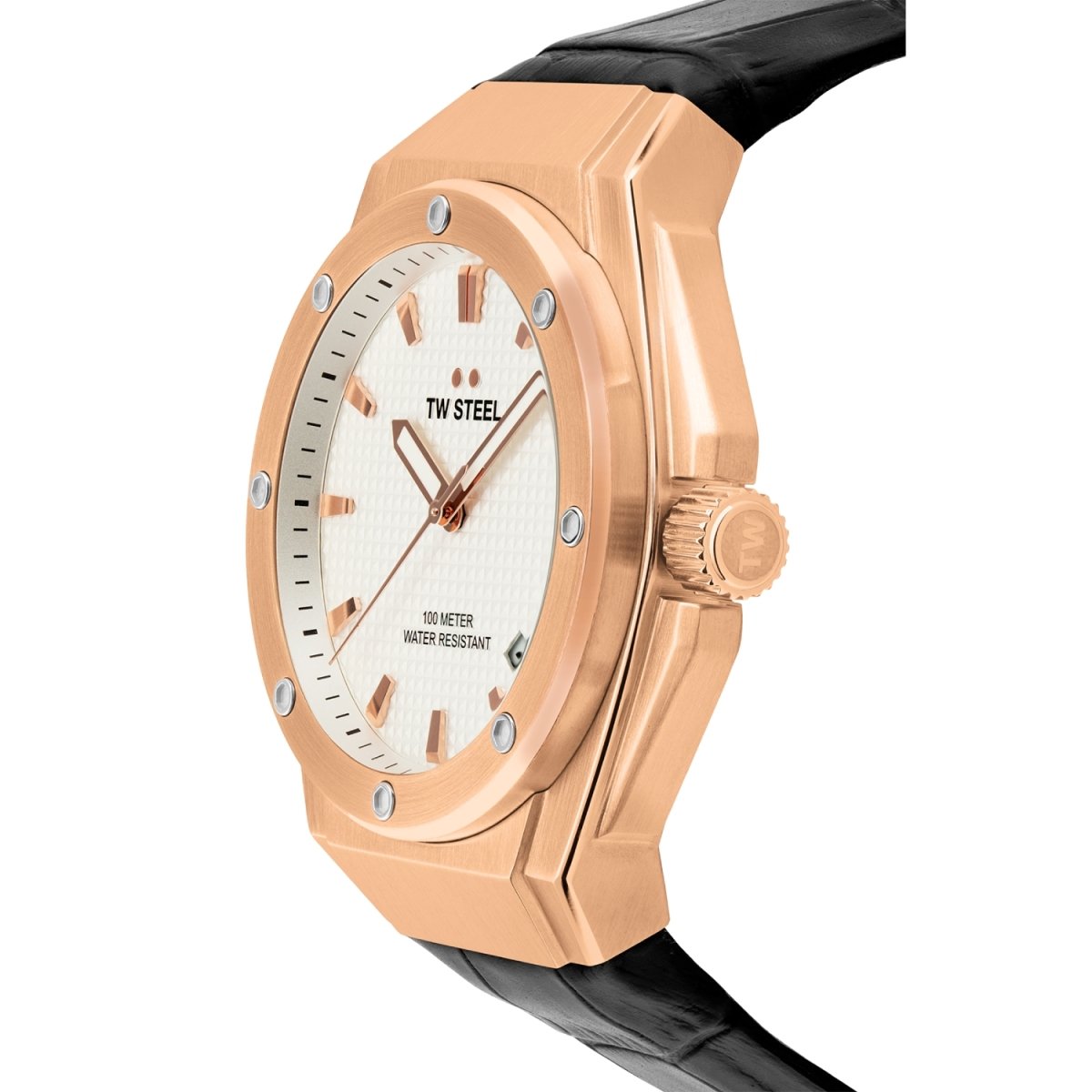 TW Steel CEO Tech | World Rally Championship | Blue Dial | Blue Leather Strap Men's Watch- CE4109 | Time Watch Specialists