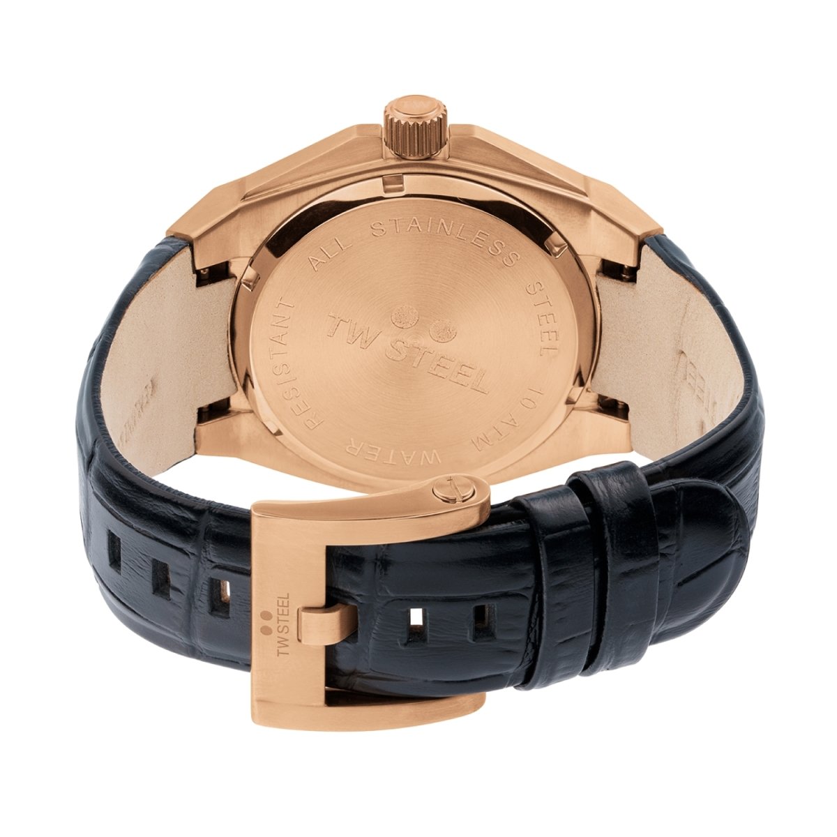 TW Steel CEO Tech | World Rally Championship | Blue Dial | Blue Leather Strap Men's Watch- CE4109 | Time Watch Specialists