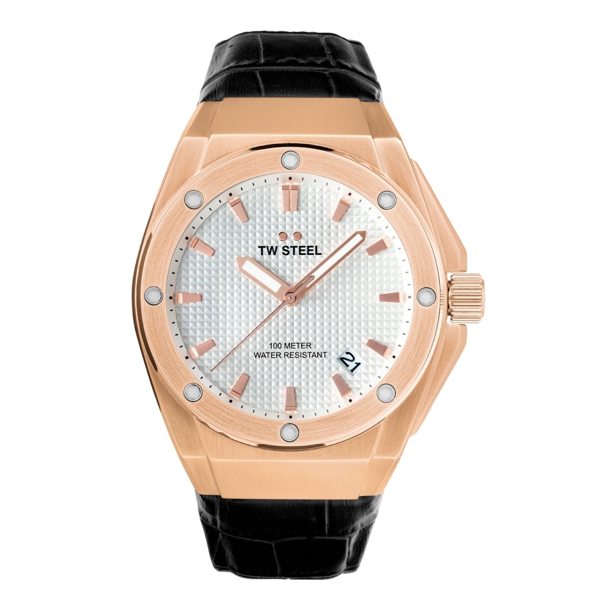 TW Steel CEO Tech | World Rally Championship | Blue Dial | Blue Leather Strap Men's Watch- CE4109 | Time Watch Specialists