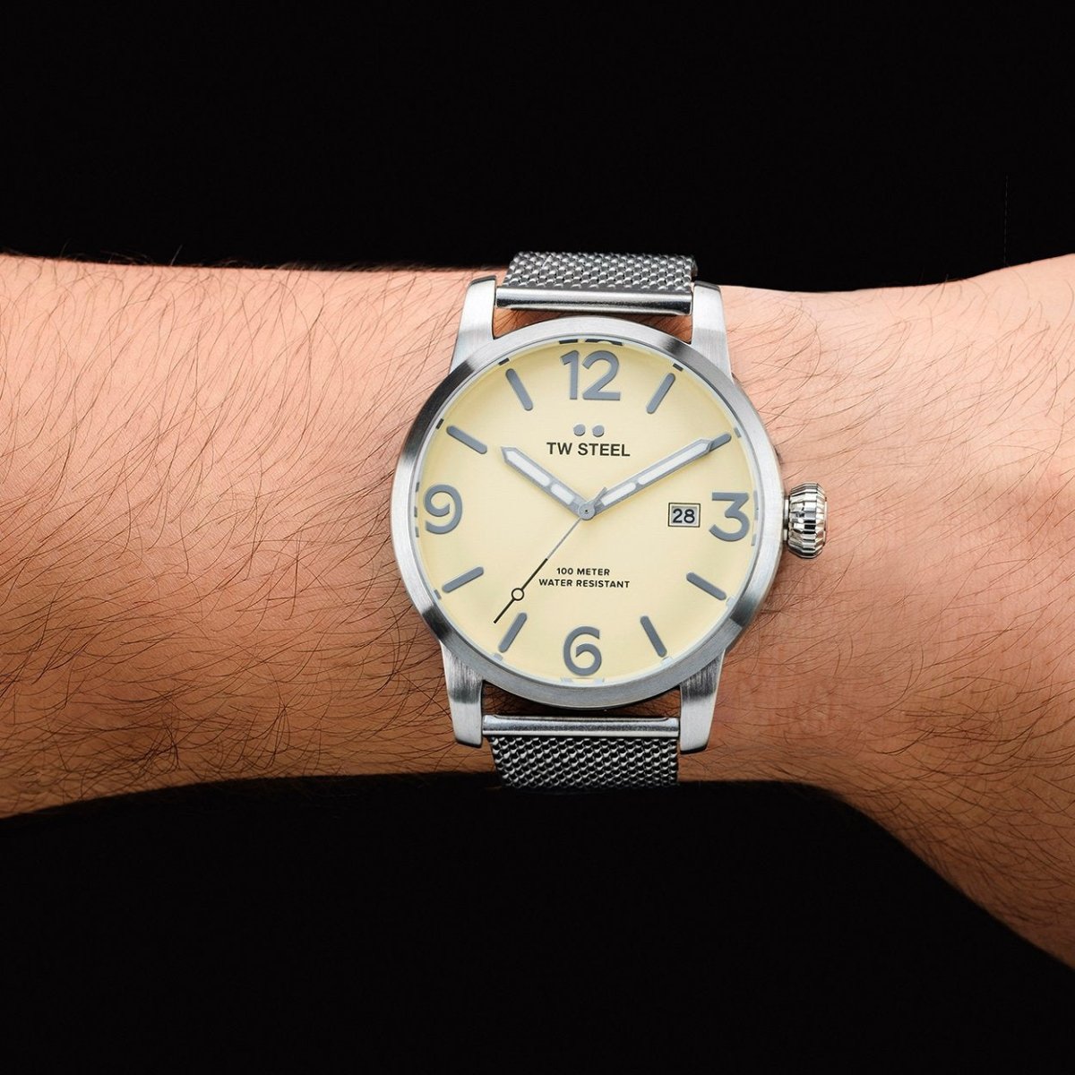 TW Steel Maverick Milanese Mens Watch - MB1 | Time Watch Specialists