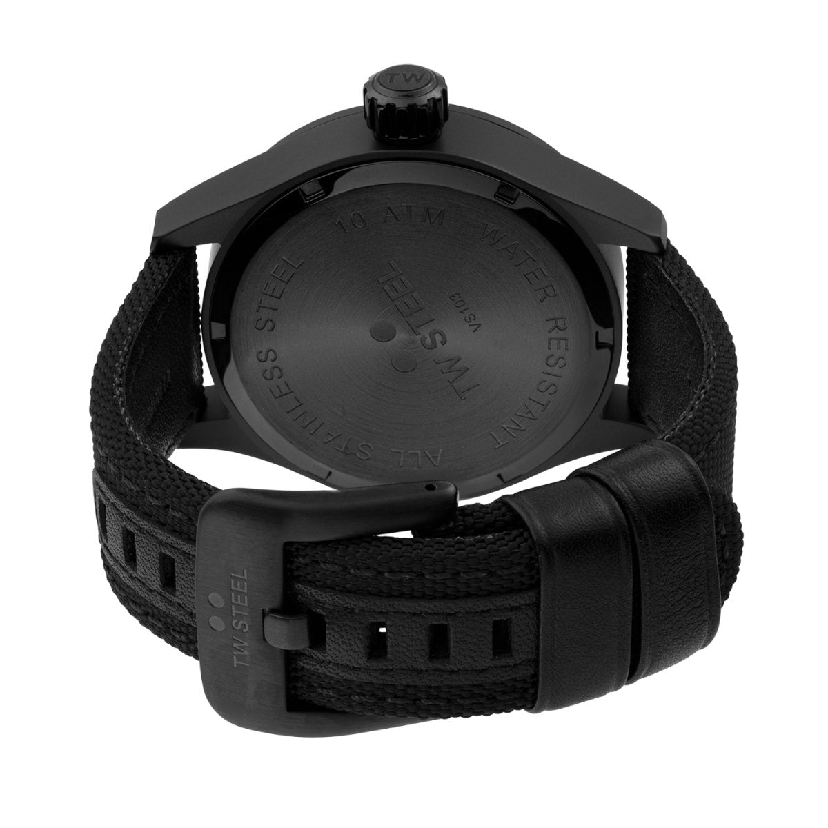 TW Steel Volante Black Chronograph Mens Watch | VS103 | Time Watch Specialists