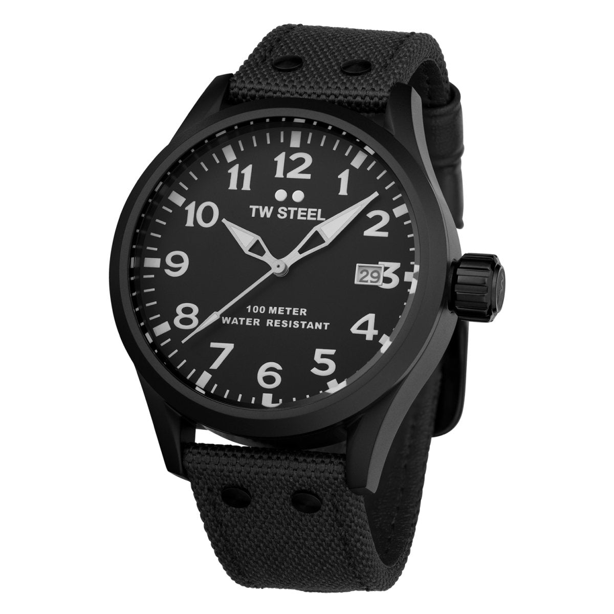 TW Steel Volante Black Chronograph Mens Watch | VS103 | Time Watch Specialists
