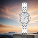 Emporio Armani Two-Hand Quartz Mother-of-Pearl Dial Women's Dress Watch | AR11706
