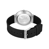 Bering Classic White Dial Black Strap Men's Watch | 10141-404