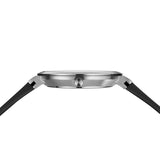 Bering Classic White Dial Black Strap Men's Watch | 10141-404