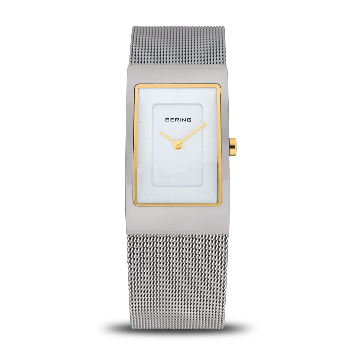 BERING Classic White Dial and Silver Mesh Bracelet 38mm Women's Watch | 10222-010